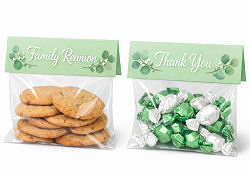Tent card example